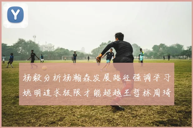杨毅分析杨瀚森发展路径强调学习姚明追求极限才能超越王哲林周琦状态